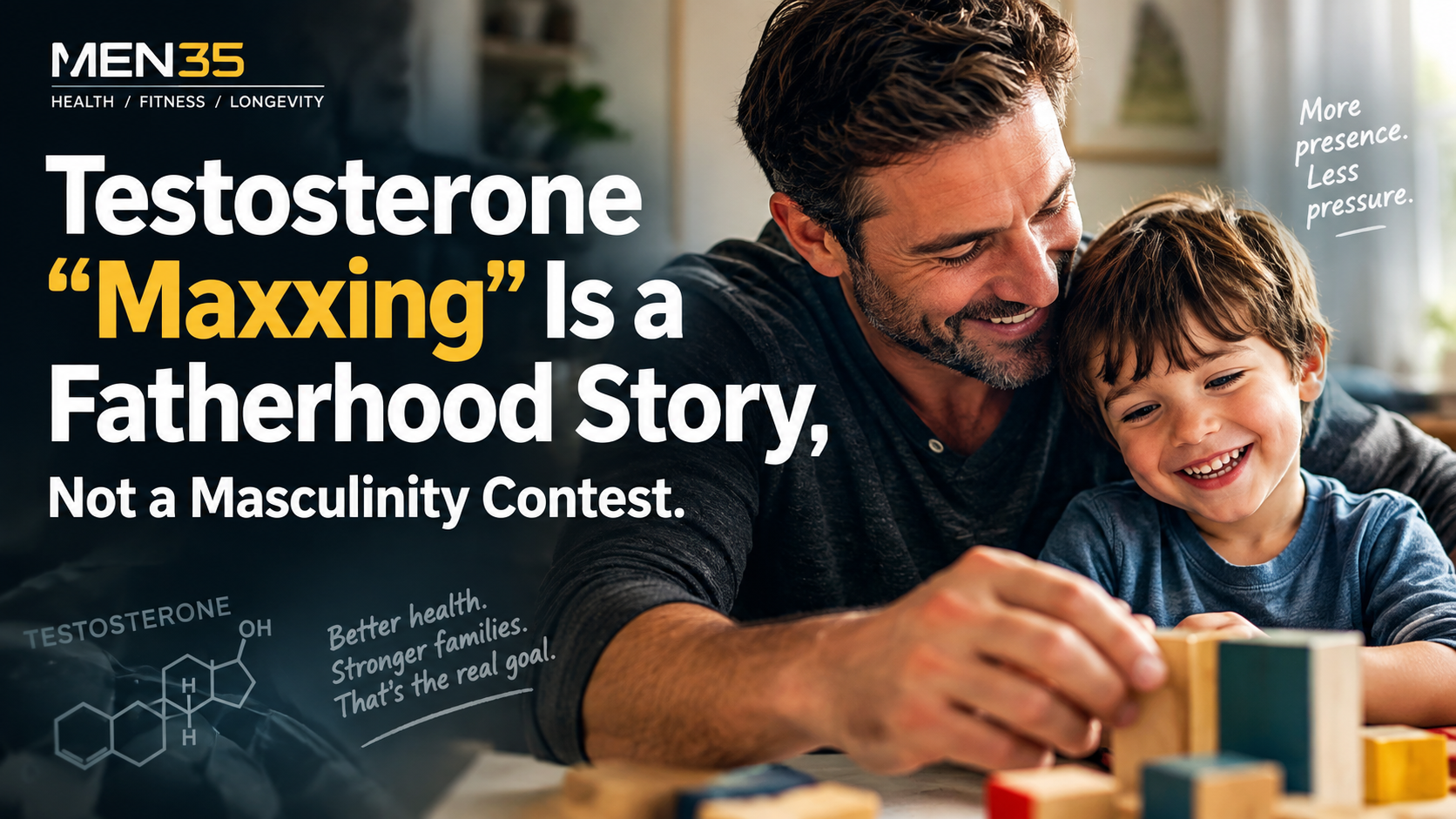 Testosterone “Maxxing” Is a Fatherhood Story, Not a Masculinity Contest