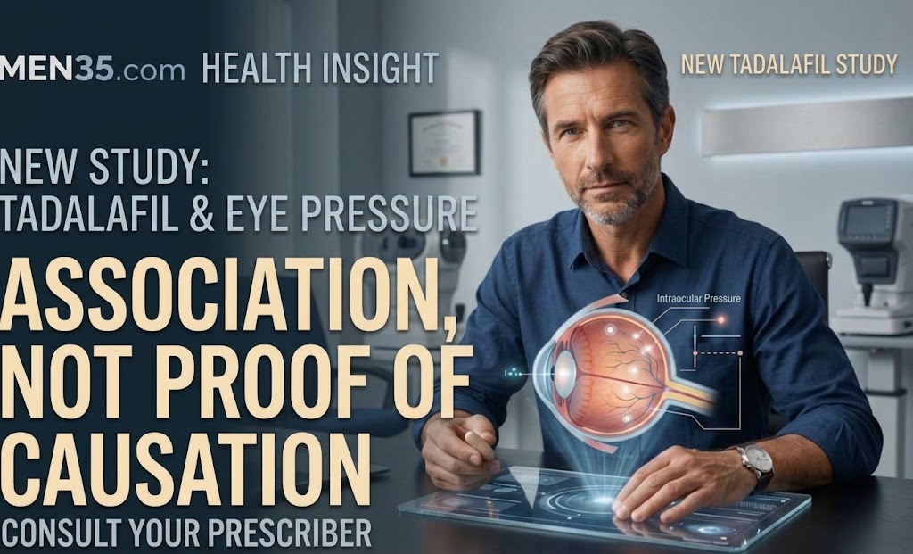 Tadalafil and Eye-Pressure Risk: Why This Finding Deserves a Closer Look