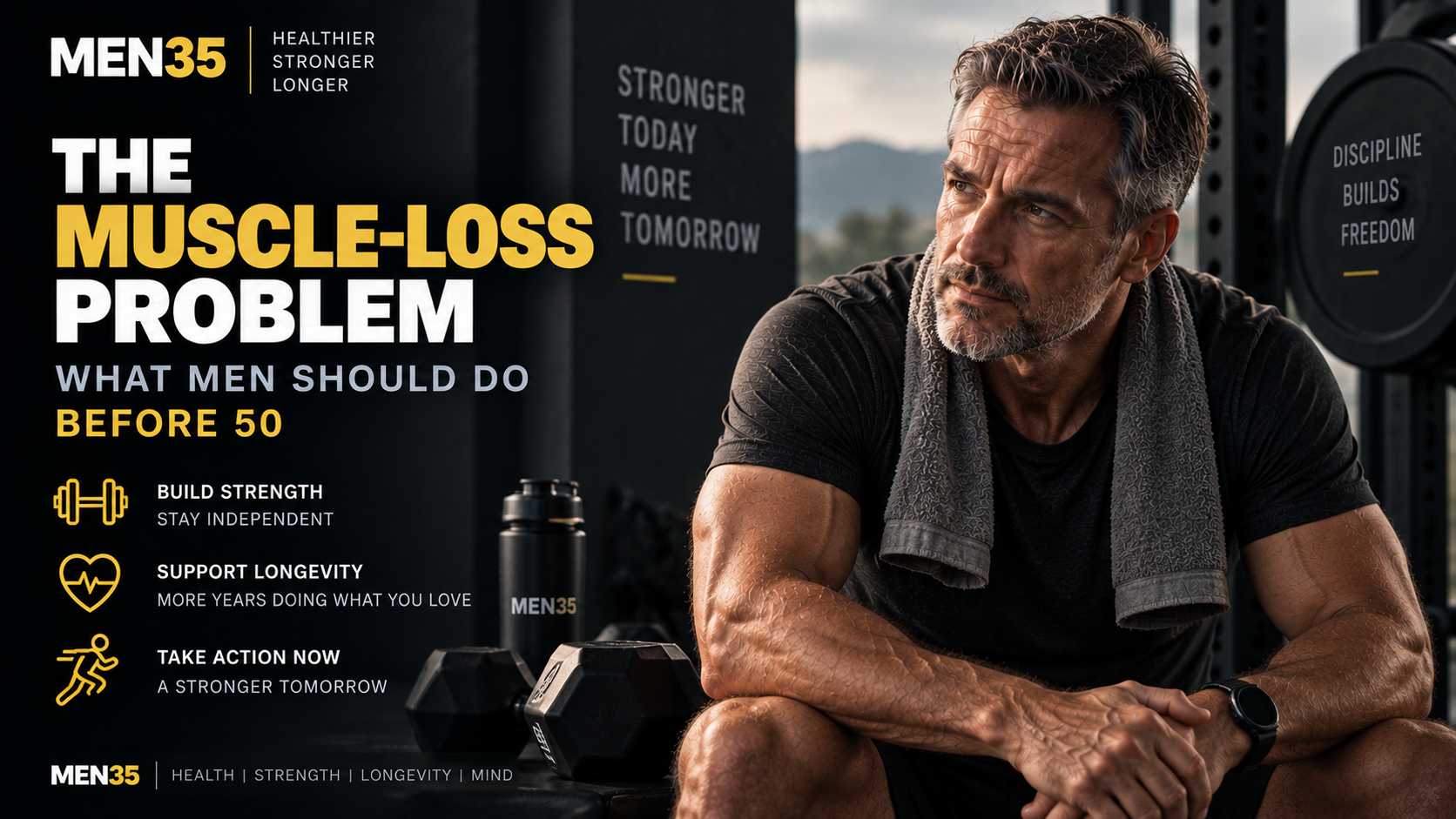 The Muscle-Loss Problem Men Should Address Before 50