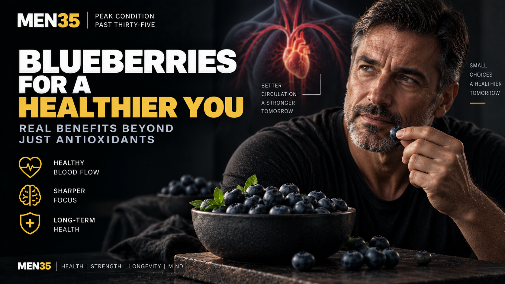 Blueberries After 35: More Than Just an Antioxidant