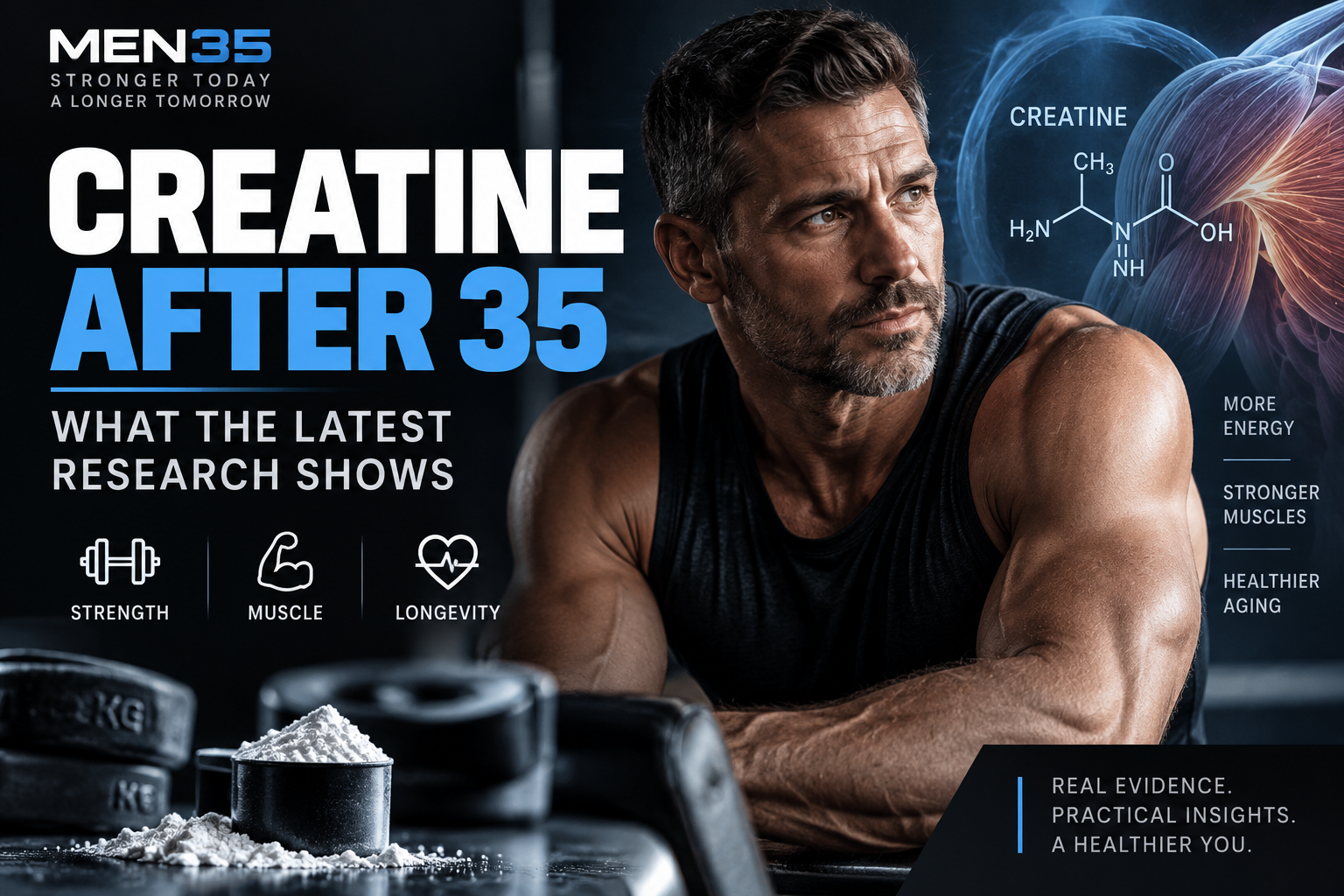 Creatine after 35: What the latest research shows