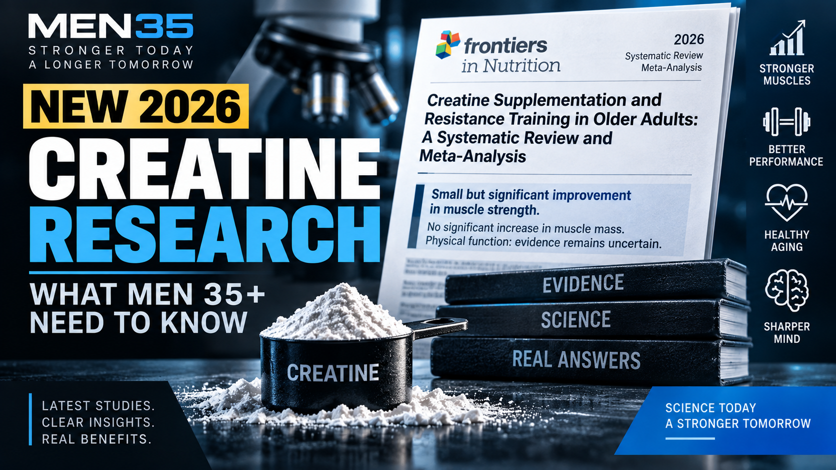 NEW CREATINE RESEARCH: WHAT MEN 35+ NEED TO KNOW