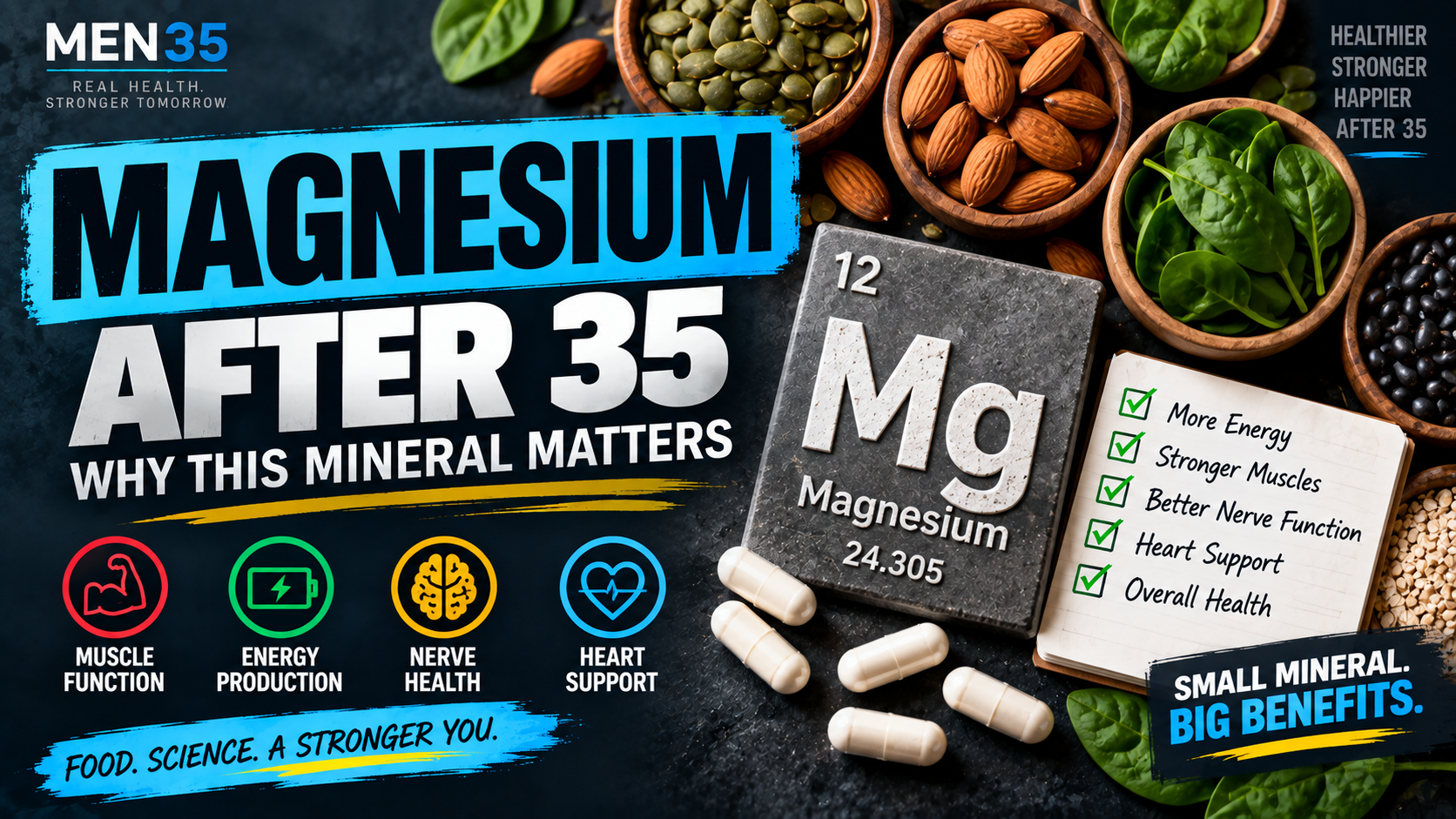 MAGNESIUM AFTER 35: WHY THIS MINERAL MATTERS