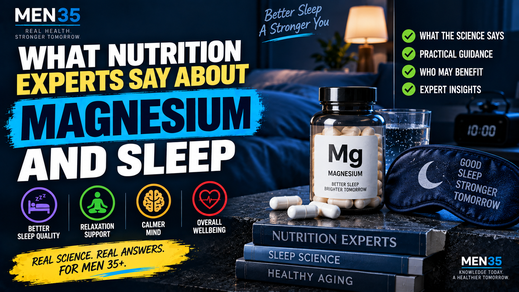 WHAT NUTRITION EXPERTS SAY ABOUT MAGNESIUM AND SLEEP