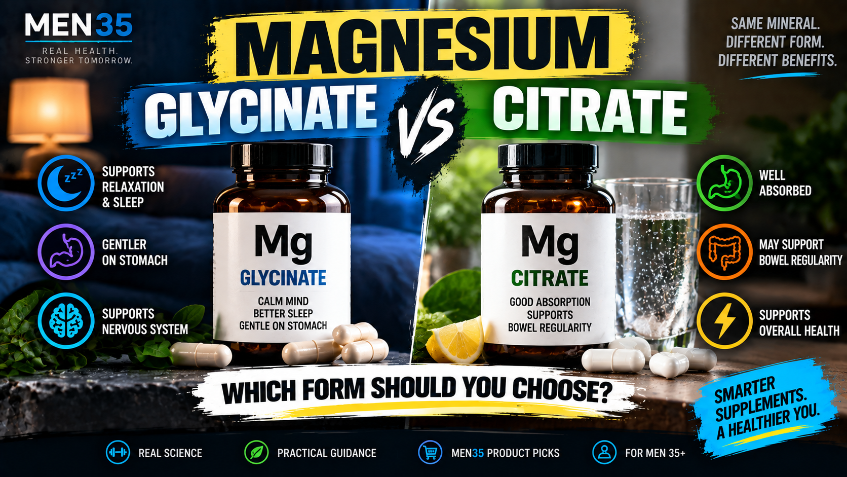 MAGNESIUM GLYCINATE VS CITRATE: WHICH FORM SHOULD YOU CHOOSE?