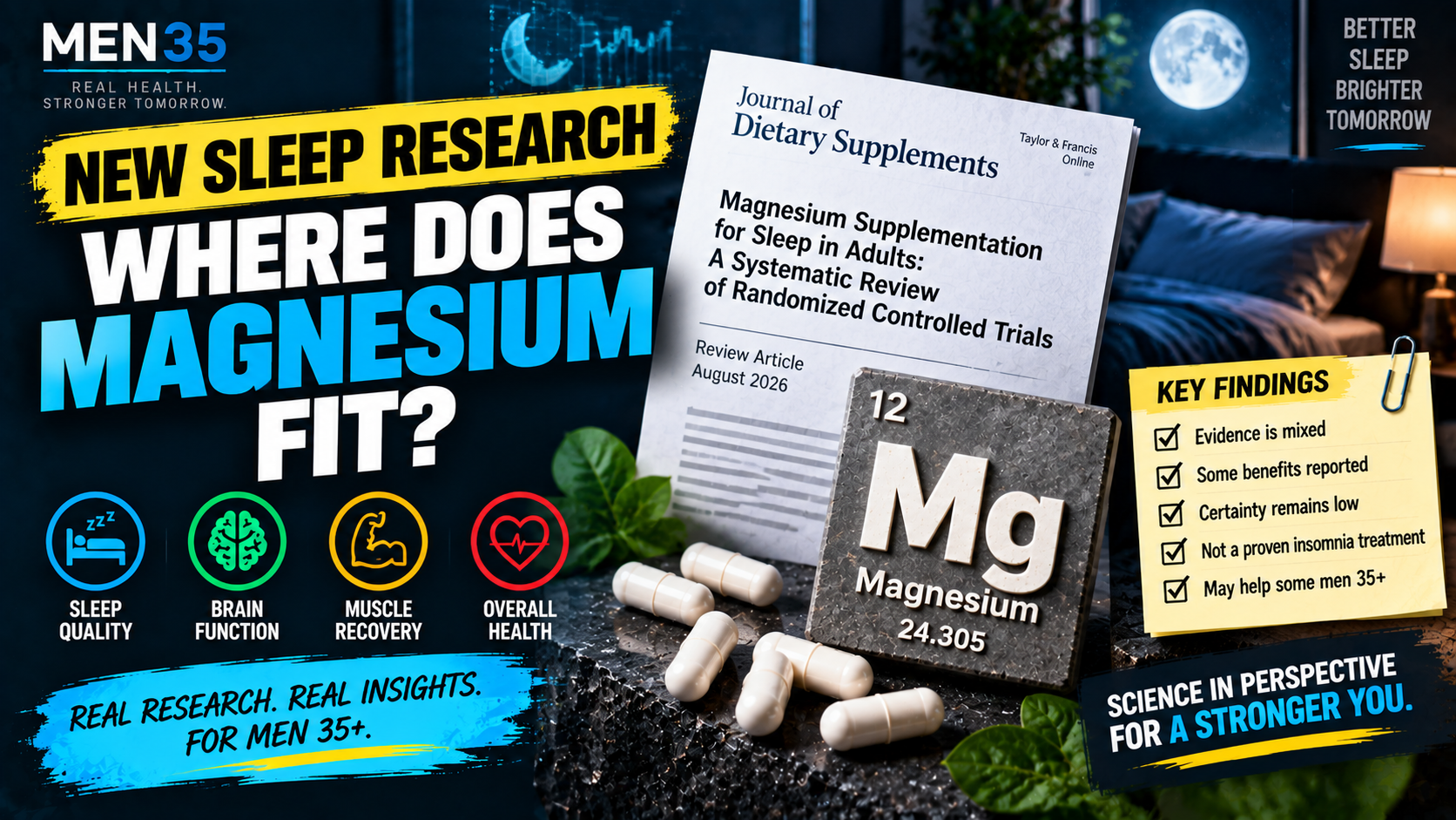 NEW SLEEP RESEARCH: WHERE DOES MAGNESIUM FIT?