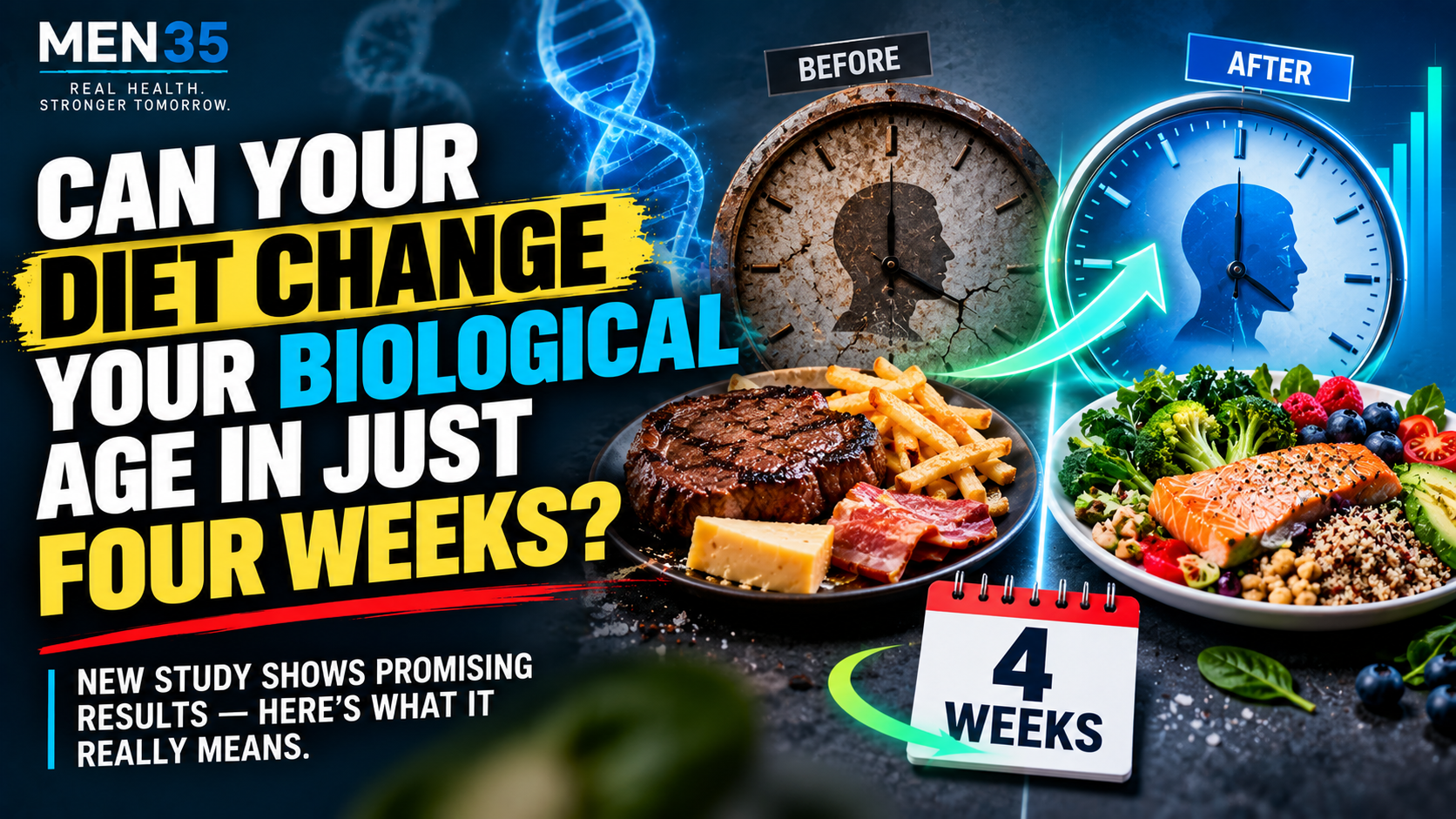 Can Your Diet Change Your Biological Age in Just Four Weeks?